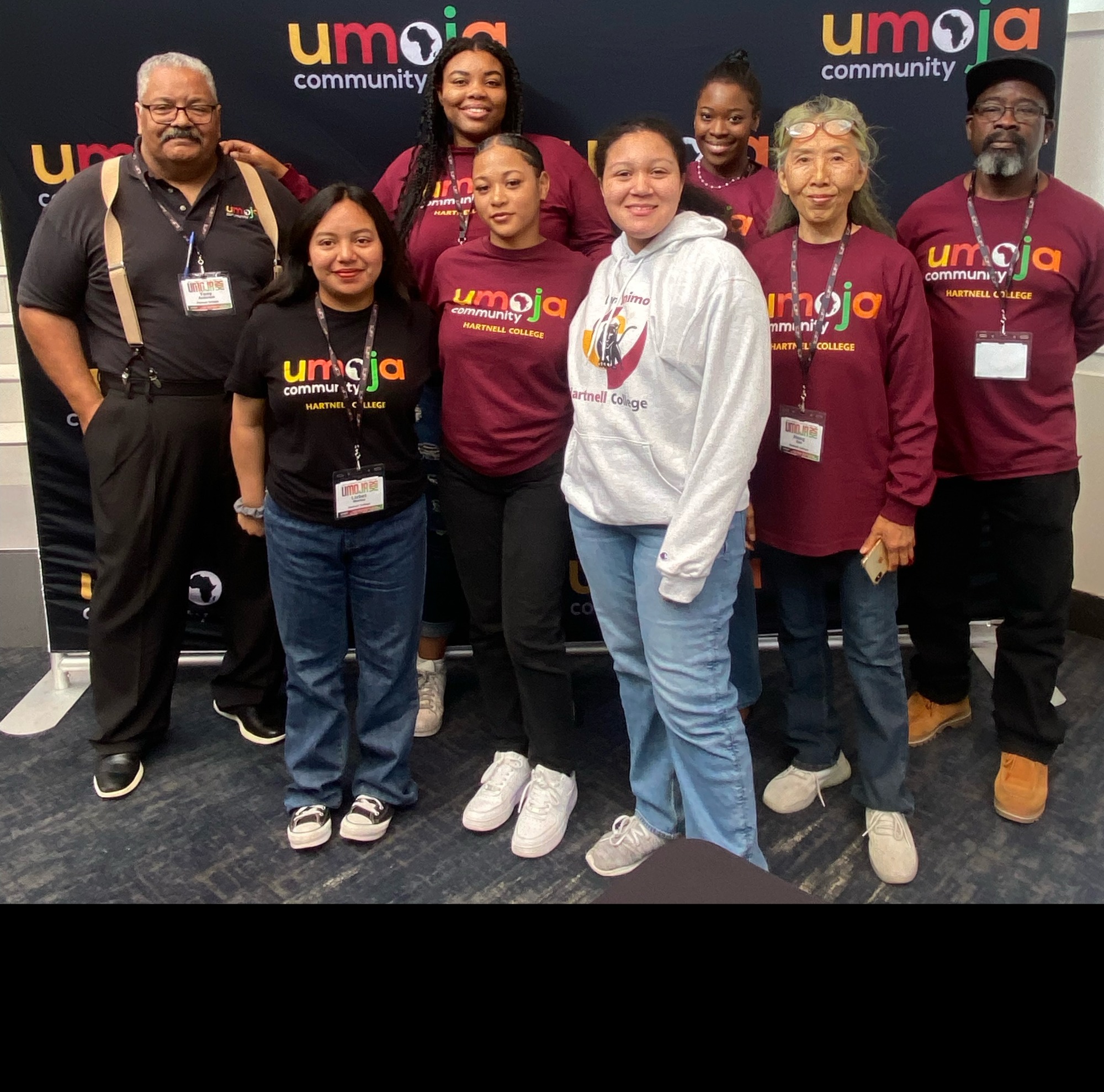 group picture of students at umoja conference