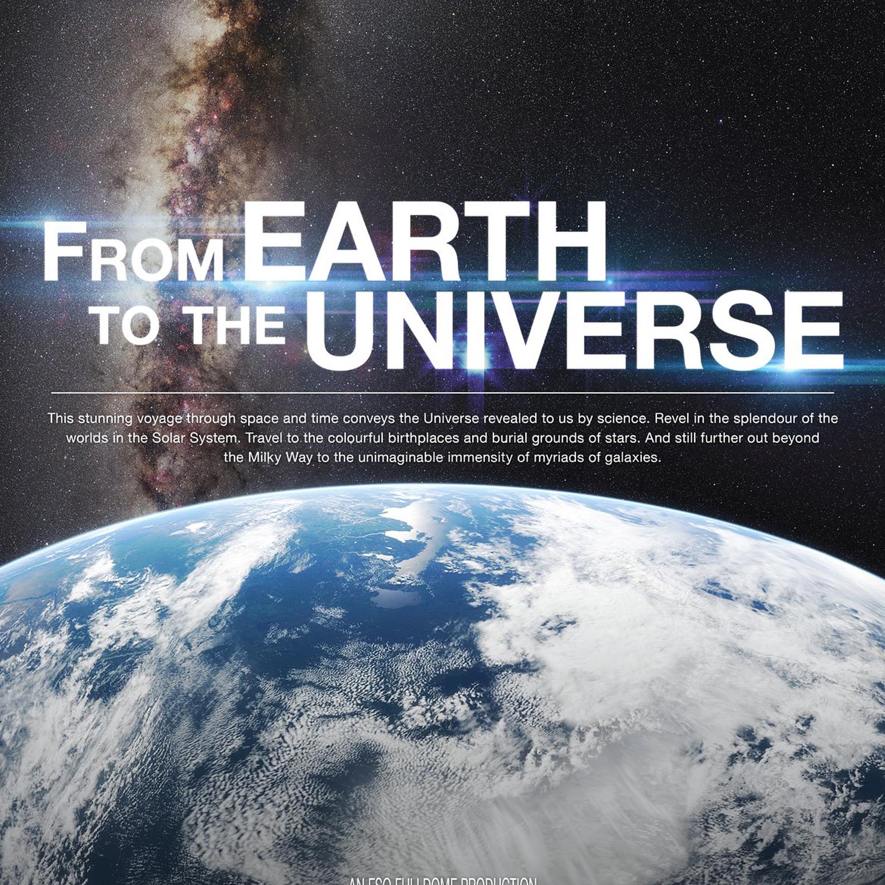 FROM EARTH TO THE UNIVERSE