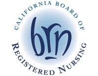 California Board of Registered Nursing logo