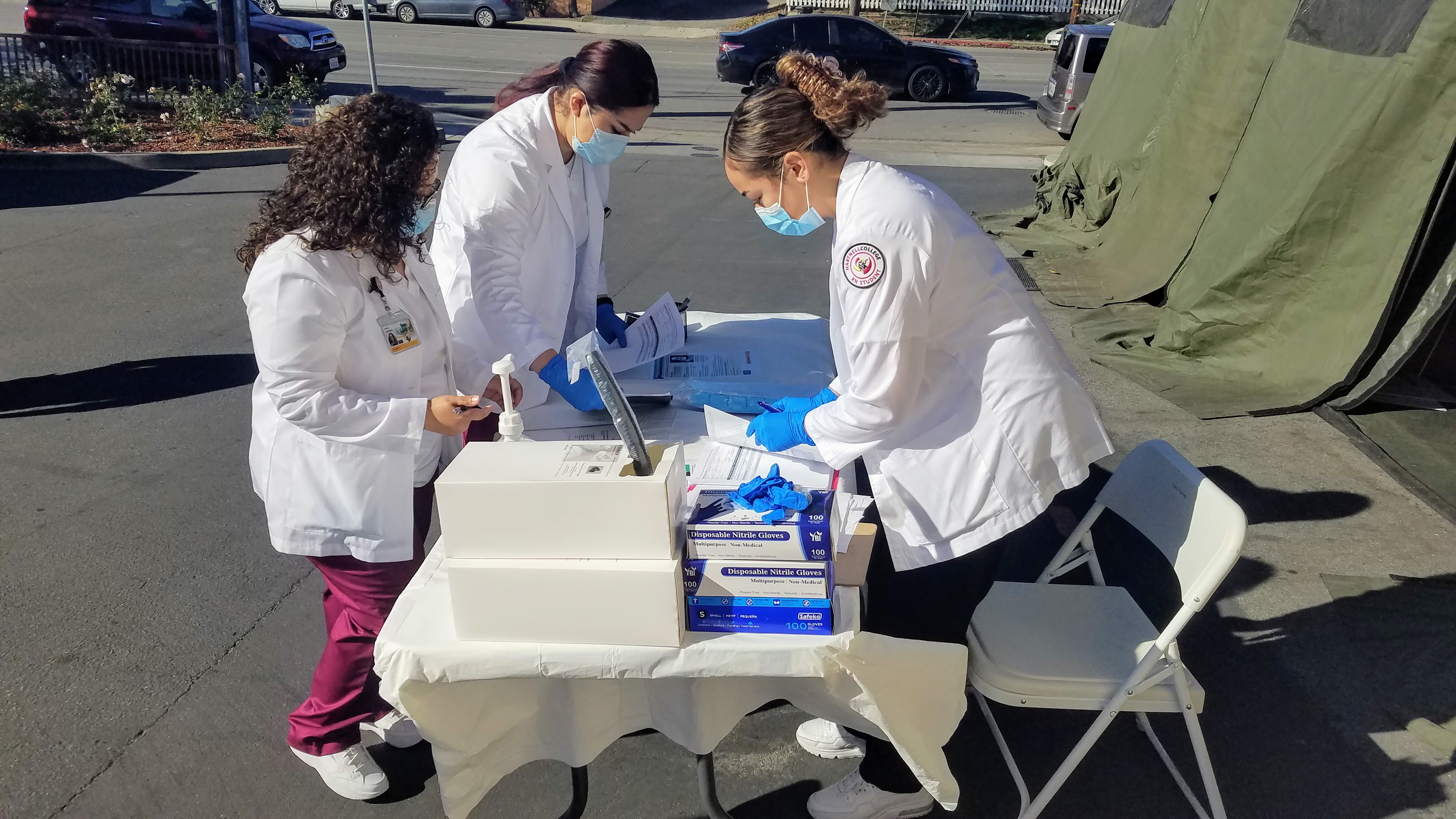 Hartnell Nursing Students Give COVID-19 Vaccine to Salinas Valley First ...