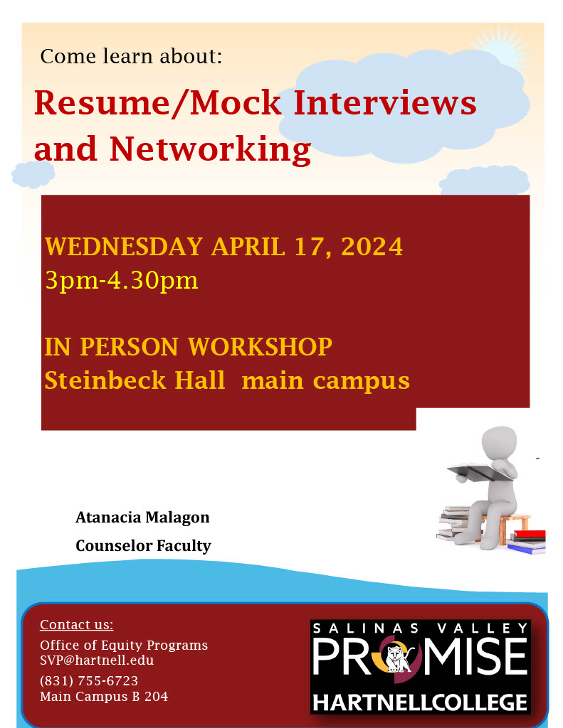 Resume Mock Interview Flyer