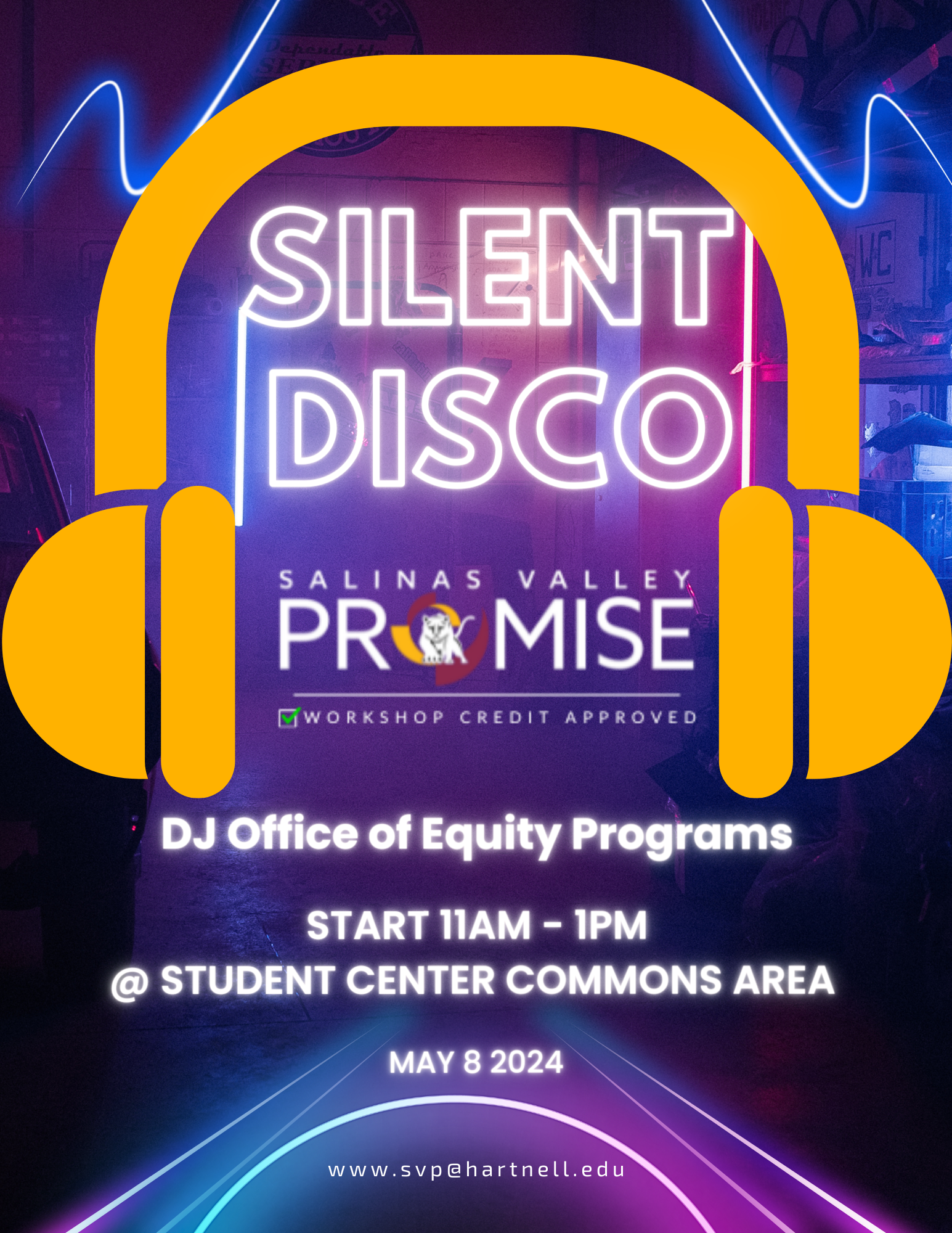 SVP Silent Disco Flyer